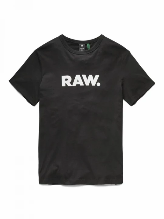 Foto van product G-STAR Shirt 'Holorn' zwart / wit