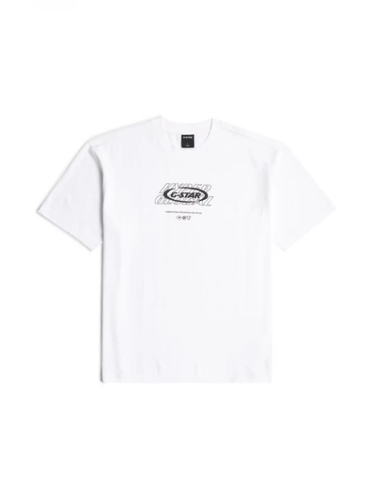 Foto van product G-STAR Shirt 'Hyper Graphic Relaxed T-Shirt' wit