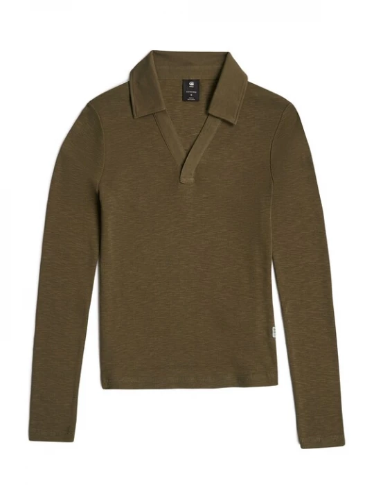 Foto van product G-STAR Shirt 'Polo' olijfgroen