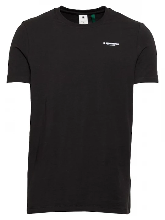 Foto van product G-STAR Shirt 'Slim Base T-Shirt' zwart / wit