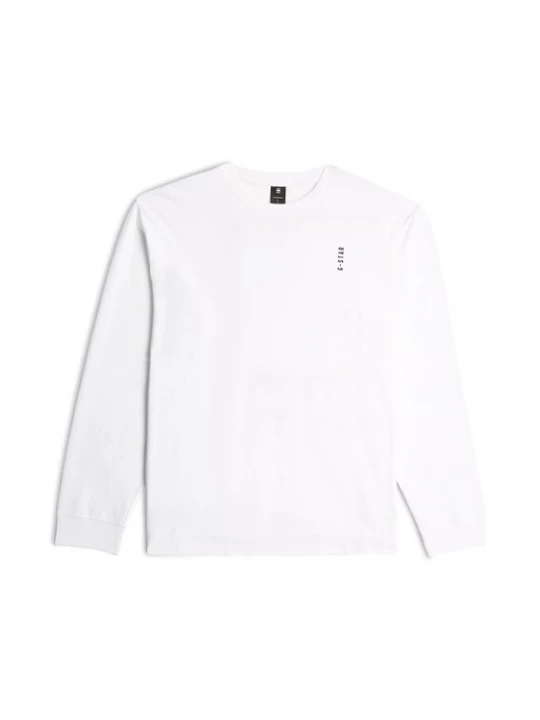 Foto van product G-STAR Shirt 'The Back' zwart / wit