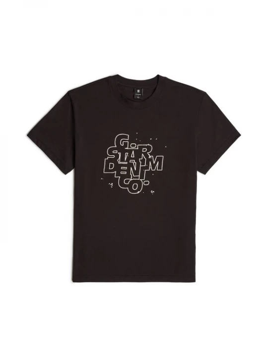 Foto van product G-STAR Shirt zwart / wit