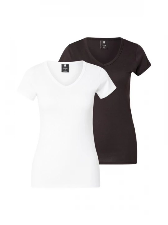 Foto van product G-STAR Shirt zwart / wit