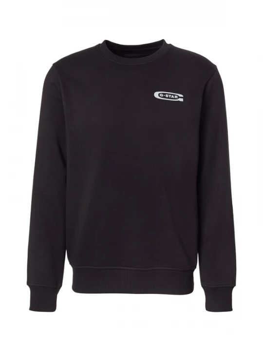 Foto van product G-STAR Sweatshirt 'Old Skool' zwart / wit