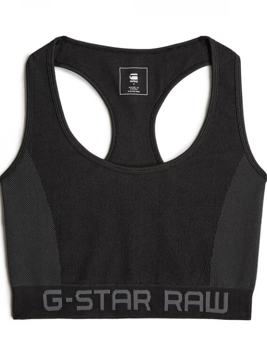 Foto van product G-STAR Top 'Seamless' lichtgrijs / zwart