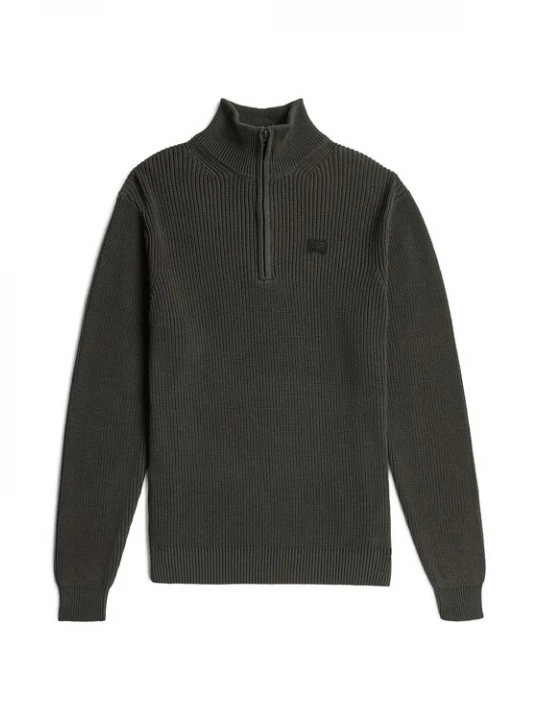 Foto van product G-STAR Trui 'Half Zip' zwart