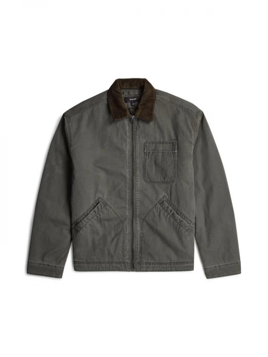 Foto van product G-STAR Tussenjas 'Duty Canvas Trucker Jacket' bruin / donkergrijs