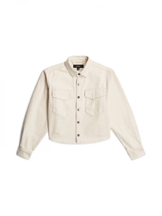 Foto van product G-STAR Tussenparka 'Boxy Relaxed Overshirt' beige