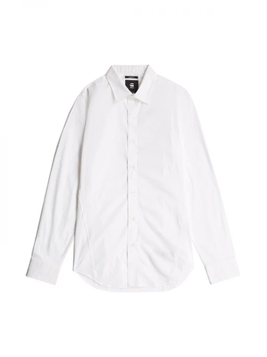 Foto van product G-STAR Zakelijk overhemd 'Uniform Slim Shirt' wit