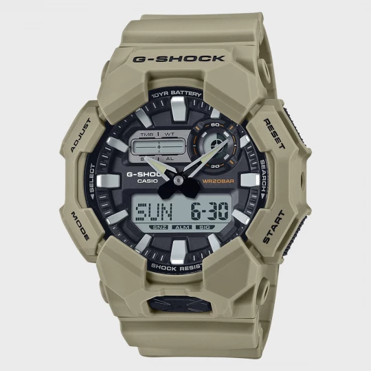 Foto van product GA-010-5AER G-Shock beżowy