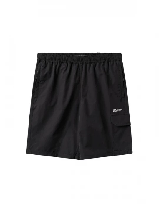 Foto van product GABBA Cargobroek 'Zack Graph' zwart / wit