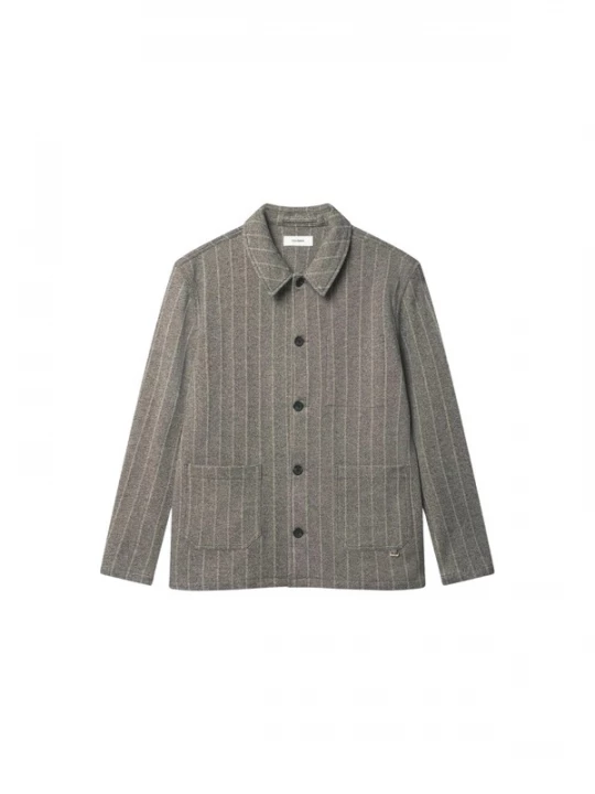 Foto van product GABBA Overhemd ' Libre AX Stripes ' grijs