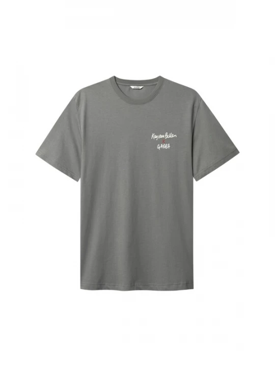 Foto van product GABBA Shirt ' Dune Kay Man SS ' grijs