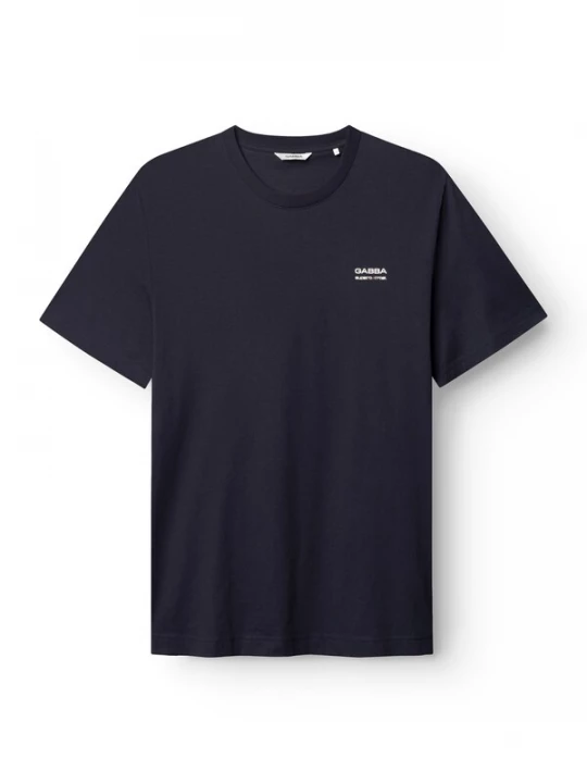 Foto van product GABBA Shirt 'Dune' navy / wit