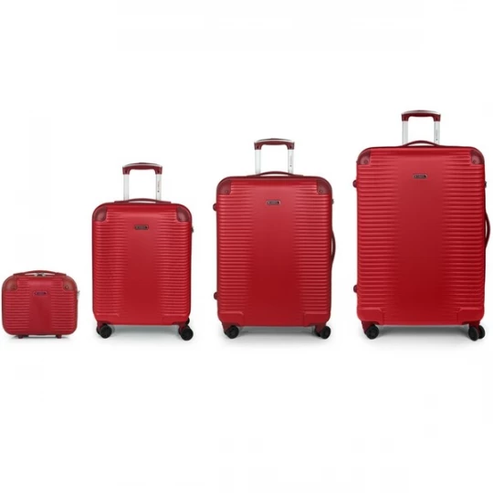 Foto van product Gabol Kofferset 'Balance XP' rood / donkerrood
