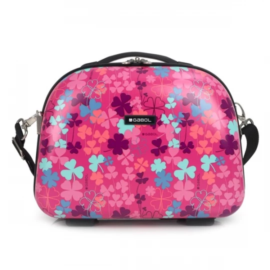 Foto van product Gabol Toilettas 'Clover' aqua / cyclaam / pink / watermeloen rood