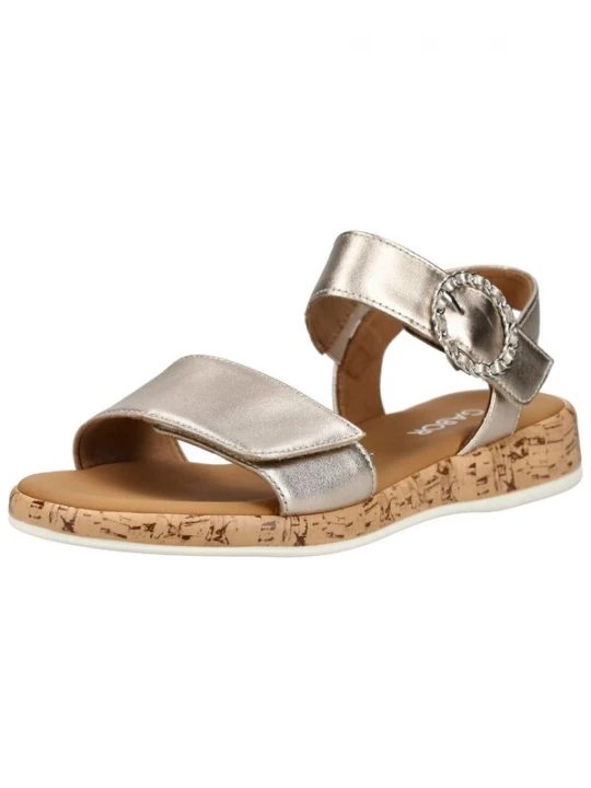 Foto van product GABOR Sandalen met riem brons