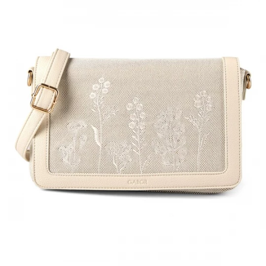 Foto van product GABOR Schoudertas 'Noelia' beige / wit