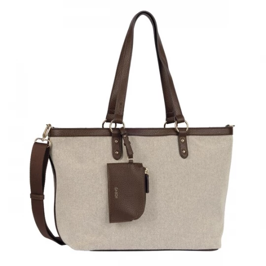 Foto van product GABOR Shopper beige / chocoladebruin