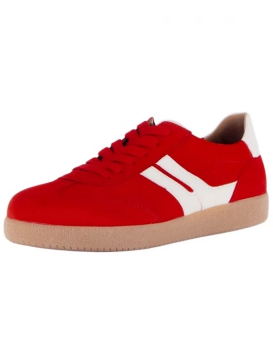 Foto van product GABOR Veterschoen knalrood / wit
