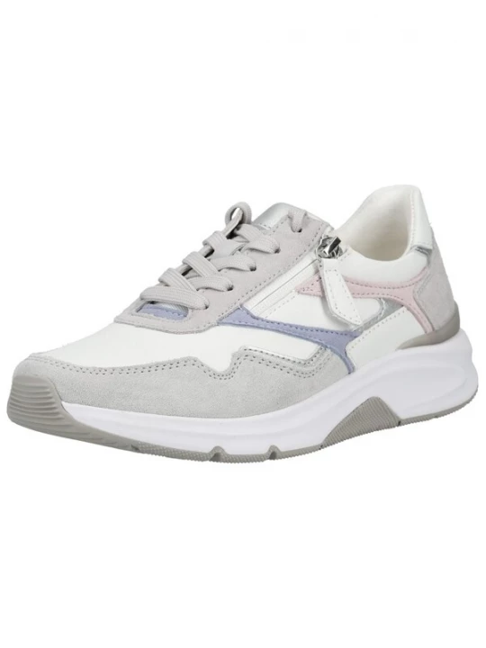 Foto van product GABOR Veterschoen navy / grijs / rosa / wit
