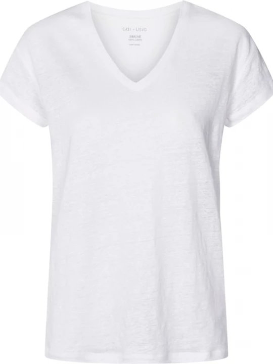 Foto van product Gai+Lisva Shirt 'Simone' wit
