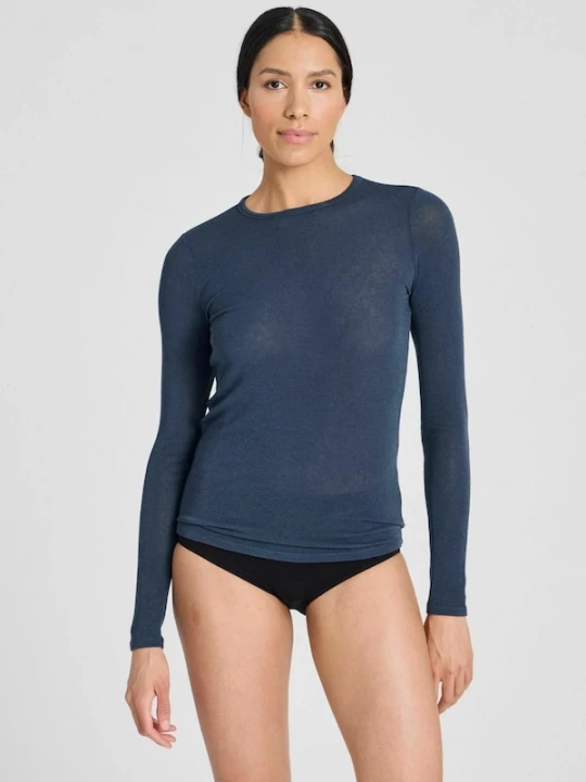 Foto van product Gai+Lisva Shirt 'Thyra' blauw denim