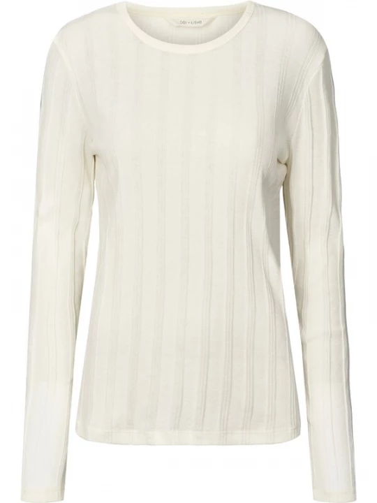 Foto van product Gai+Lisva Shirt 'Thyra' wolwit