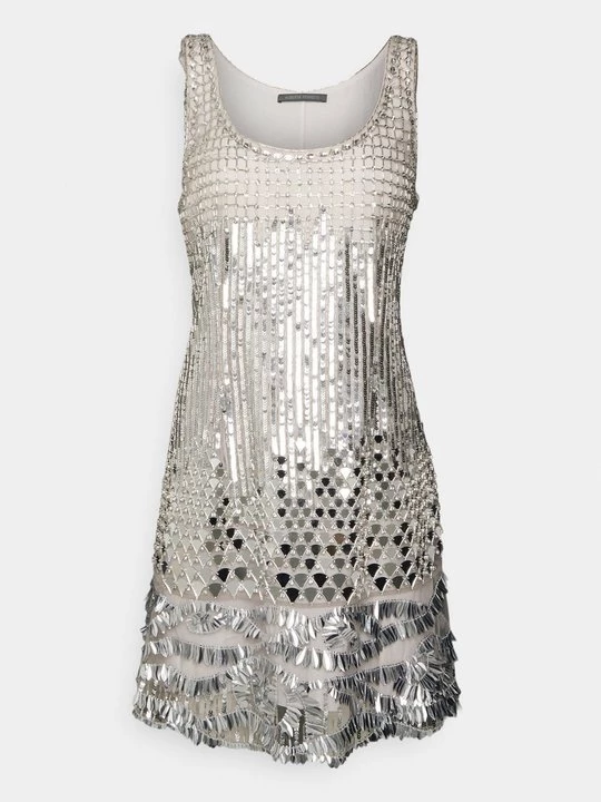 Foto van product Galajurk Alberta Ferretti grijs