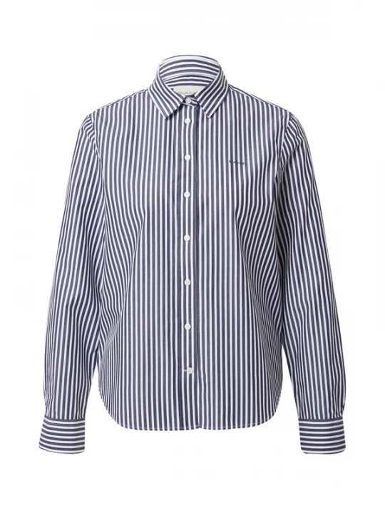 Foto van product GANT Blouse nachtblauw / offwhite