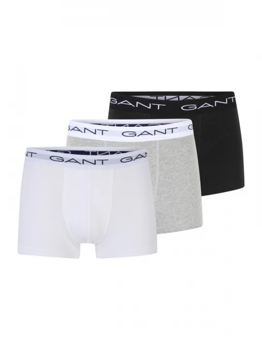 Foto van product GANT Boxershorts blauw / grijs gemêleerd / zwart / wit