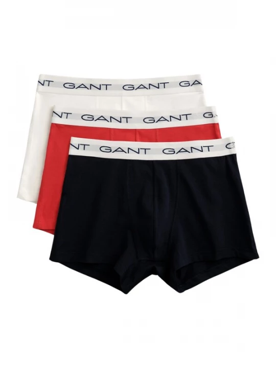 Foto van product GANT Boxershorts grijs / rood / zwart / wit