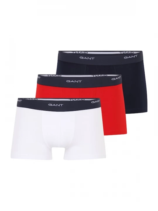 Foto van product GANT Boxershorts knalrood / zwart / wit