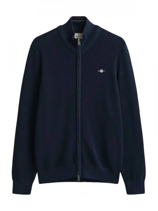 Foto van product GANT Gebreid vest donkerblauw