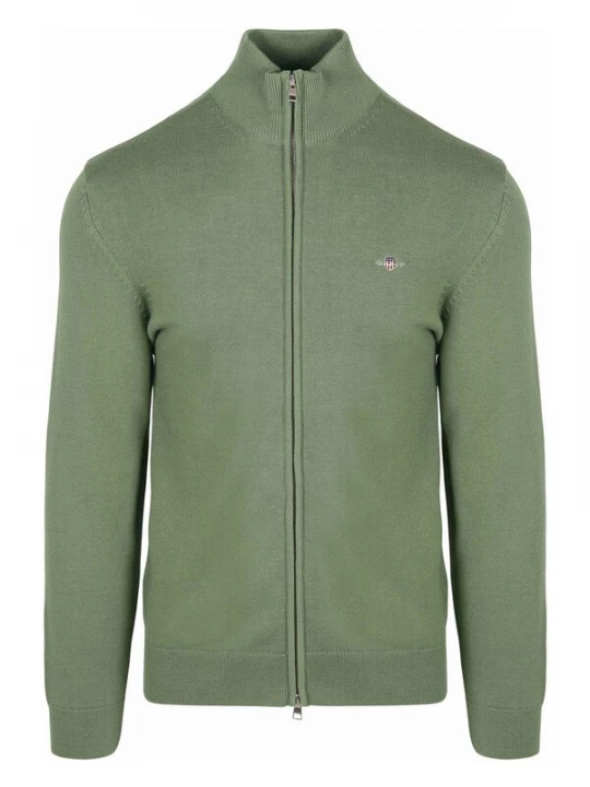 Foto van product GANT Gebreid vest groen
