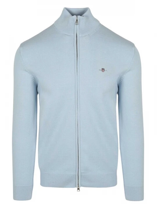 Foto van product GANT Gebreid vest lichtblauw