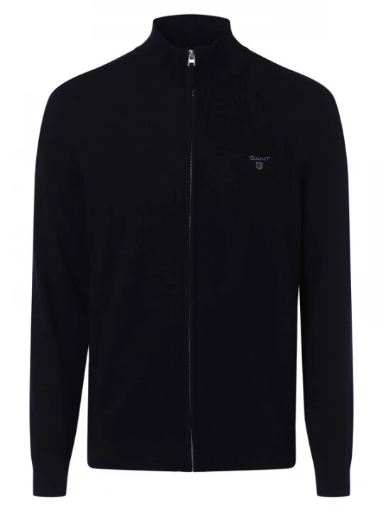 Foto van product GANT Gebreid vest navy / grijs