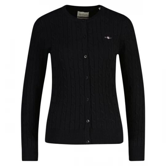 Foto van product GANT Gebreid vest zwart