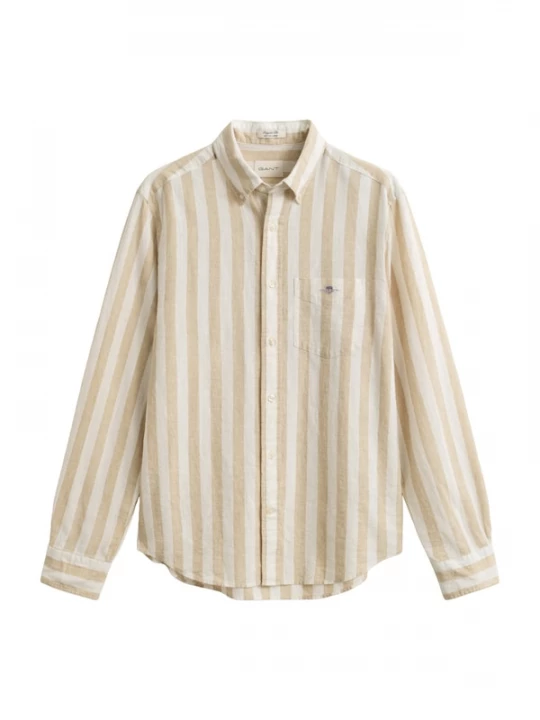 Foto van product GANT Overhemd beige / lichtbeige