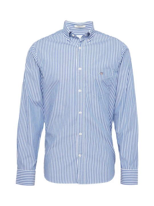 Foto van product GANT Overhemd blauw / wit