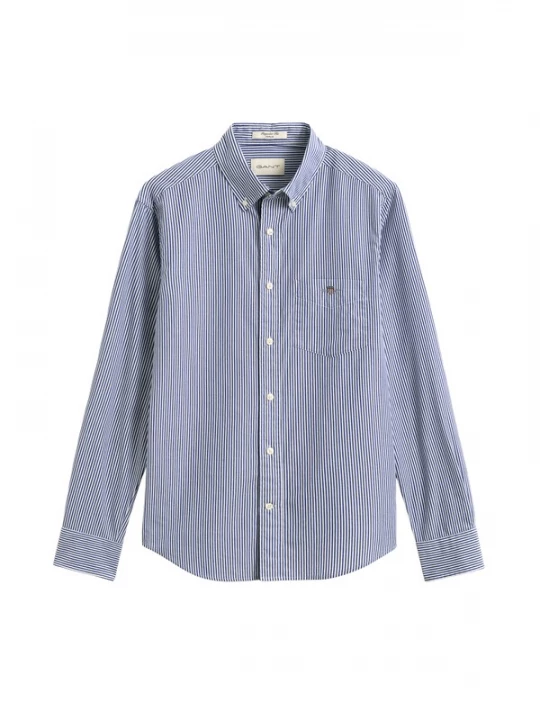 Foto van product GANT Overhemd blauw / wit