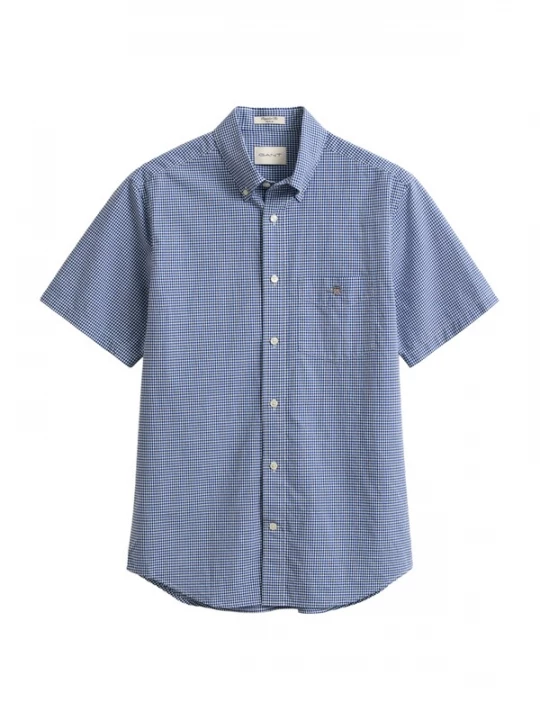 Foto van product GANT Overhemd 'CLASSIC' navy / wit