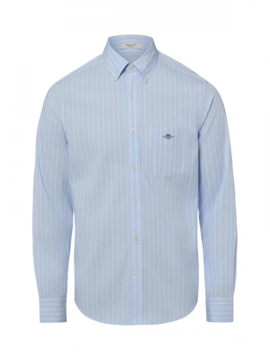 Foto van product GANT Overhemd lichtblauw / wit