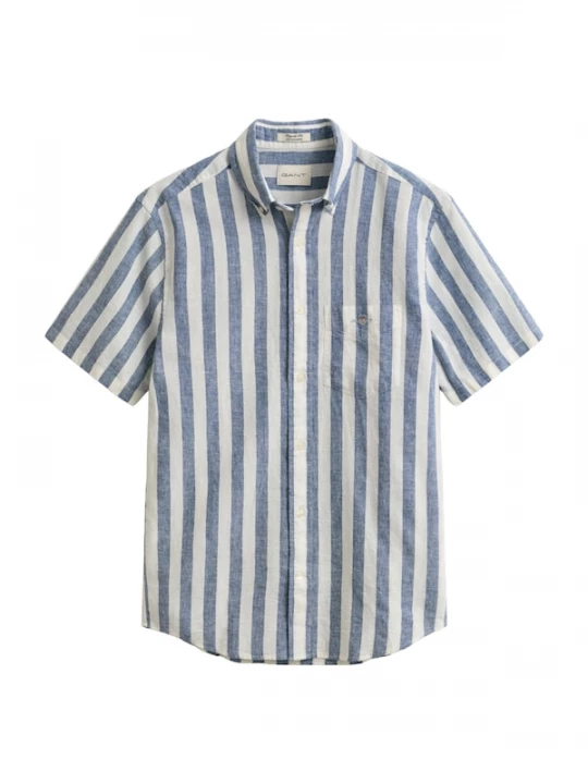 Foto van product GANT Overhemd saffier / natuurwit
