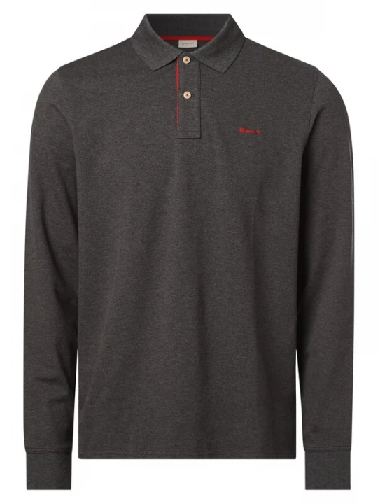 Foto van product GANT Shirt antraciet / rood