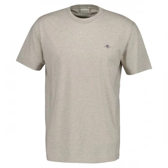 Foto van product GANT Shirt beige gemêleerd