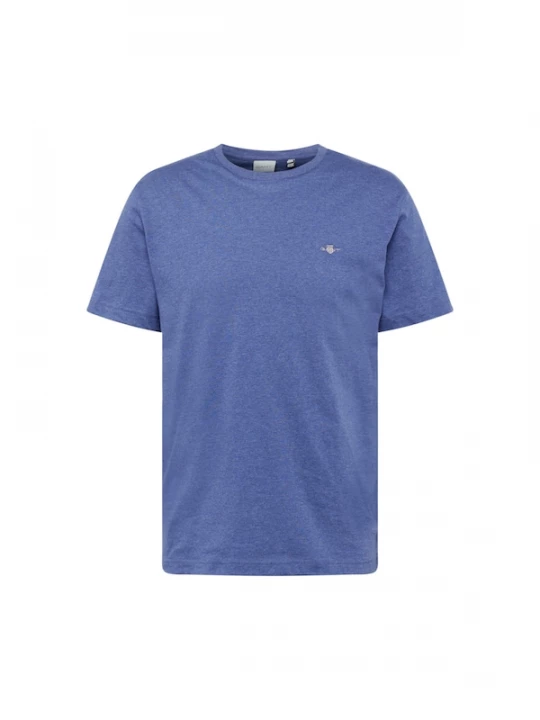 Foto van product GANT Shirt blauw gemêleerd