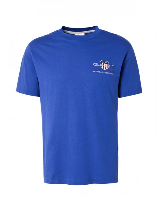 Foto van product GANT Shirt blauw / rood / wit