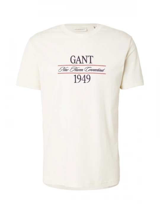 Foto van product GANT Shirt crème / navy / rood