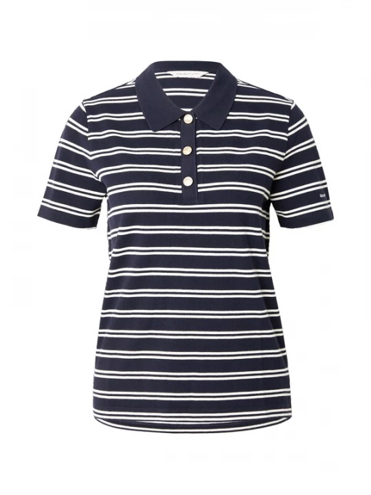 Foto van product GANT Shirt donkerblauw / wit